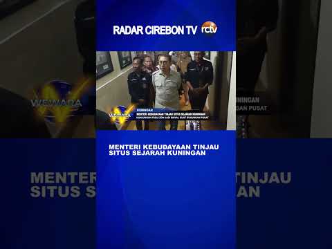 Menteri Kebudayaan Tinjau Situs Sejarah Kuningan