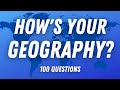 Test Your World Geography Knowledge