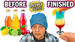 Cute Mini Drinks DIY...But ONLY FOR GROWN UPS!
