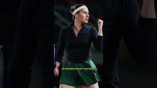 Una pequeña tregua para Marta Kostyuk.