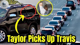 Taylor Swift Motorcade DITCHES Security to Pickup Travis Kelce at Sao Paolo hotel