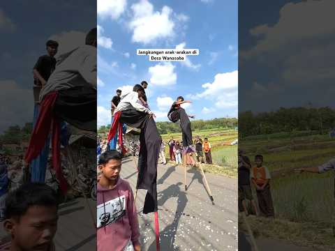 Jangkungan arak-arakan di Desa Wanasaba