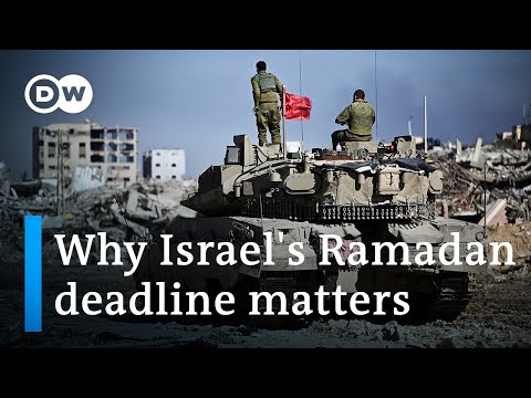 Israel sets Ramadan deadline for Rafah offensive | DW News