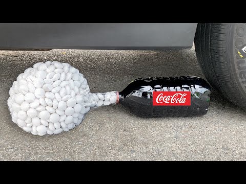 Experiment Car vs Giant Mtn Dew, Coca Cola, Fanta, Mirinda, Pepsi vs Mentos in Big Underground