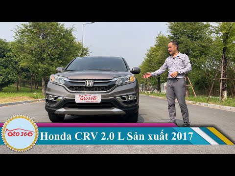 Honda CR-V 2.0 2017 - Bán xe Honda CRV bản 2.0L, màu titan, xe sản xuất năm 2017, đăng ký tên tư nhân