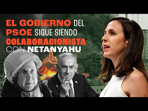 Ione Belarra denuncia la complicidad del Gobierno del PSOE con el Estado genocida de Israel.