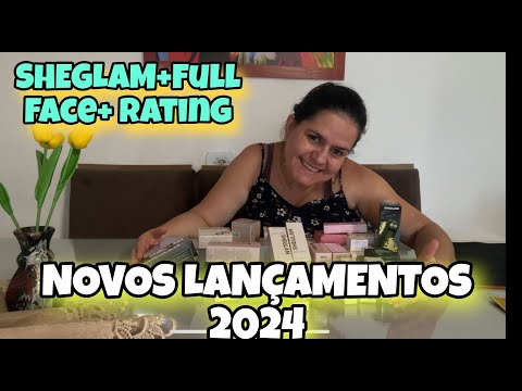 SHEGLAM + Full Face + Rating com NOVOS LANÇAMENTOS 2024