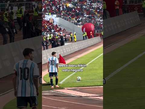 Messi bikin satu negara lupa diri ๐ฑ