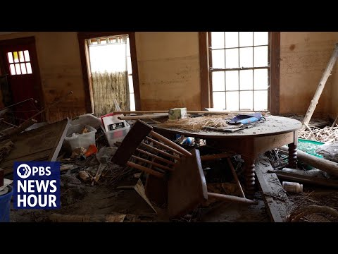 YouTube video thumbnail: Vermont Town Debates Rebuilding on Higher Ground After Devastating Floods