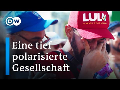 Brasiliens gefährliche Wahl - Lulas Rückkehr | Eine tief polarisierte Gesellschaft | DW Doku Deutsch