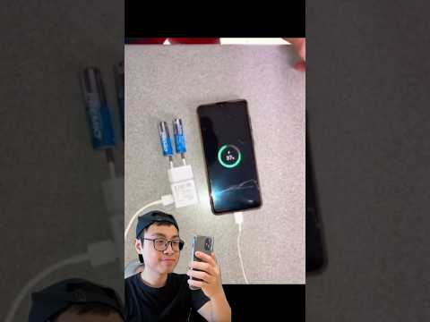 Battery charger iPhone #shorts #lifehacks