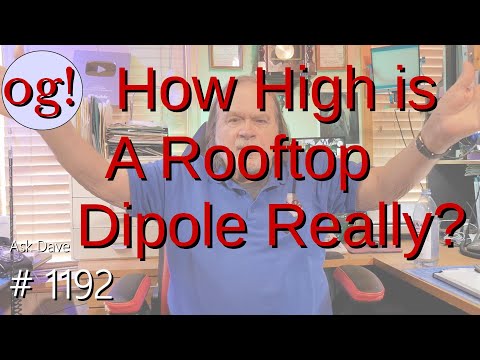 How High is a Rooftop Dipole Really? (#1192)