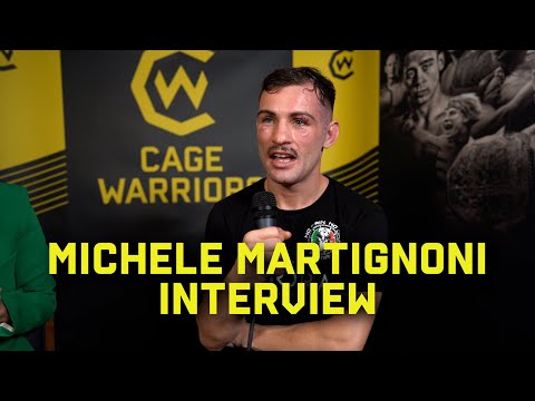 Michele Martignoni: CW 140 post-fight interview