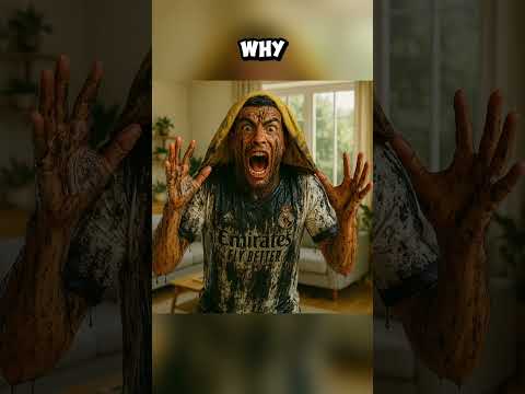 Tung Tung Tung Sahur Showered Ronaldo With Black Paint 😭
