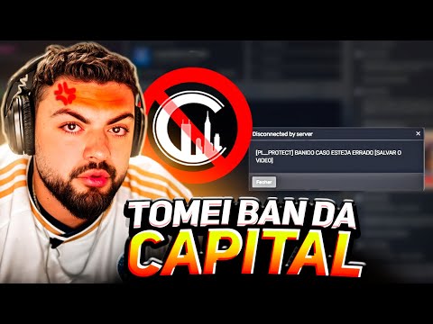 Fui BANIDO da CAPITAL GTA RP e AGORA? (LUQUET4)