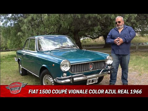 [C5N] Fiat 1500 Coupé Vignale 1966 Color Azul Real - Repetición Miércoles 23.59hs