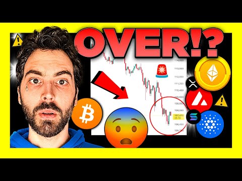 CRYPTO CRASH TODAY - IS IT OVER?? WHAT COMES NEXT?
