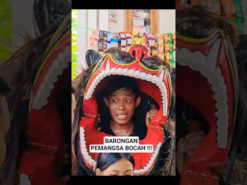 Ini dia sosok dibalik barongan pemangsa bocah !! #singobarong #barongankendal NWB #ngestiwargobudoyo