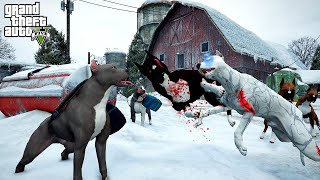 BUZ KRALI PİTBULL CİNNET GERİ DÖNDÜ! TERMİNATÖR'ÜN HAYATINI KURTARDI! - GTA 5