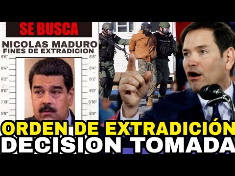 🇺🇲MARCO RUBIO PIDE EXTRADITAR A MADURO A ESTADOS UNIDOS