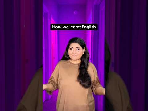 How we learned English 😂