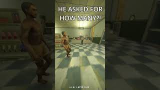 HE ASKED FOR TOO MANY COOKIES... 💀 #shorts #gaming #funnymoments #horrorgaming