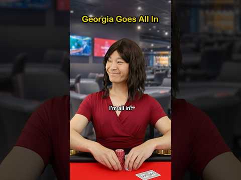 georgia goes all in #poker #comedy #skit