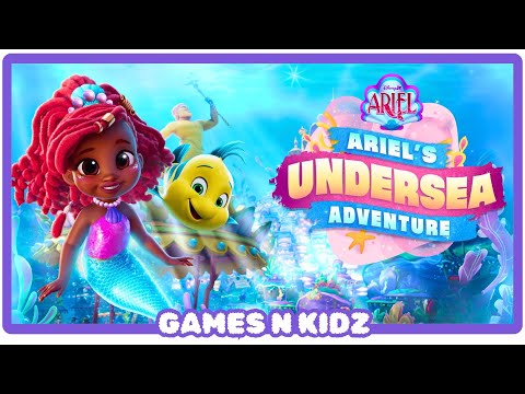 Ariel's Undersea Adventure - Fun Disney Junior Ariel Mermaid Game For Girls & Kids