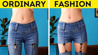 Simple Transformations of your Clothes. Fashion ideas #wowcube