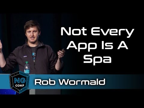 Not Every App is a SPA