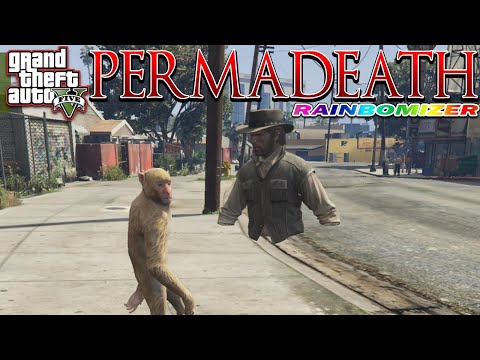 GTA V Randomizer Permadeath - Any Mission Fail, Wasted, or Busted = RESET!