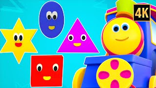 Five Little Shapes Kids Educational Video for Preschool Children