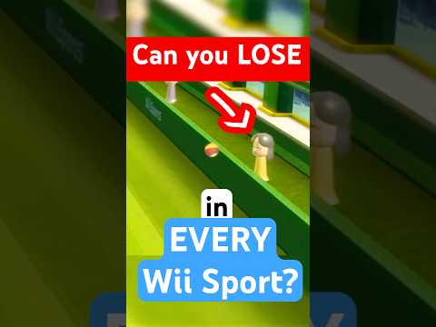 Can you LOSE in Every Wii Sport? #gaming #mario #nintendo #redfalcon