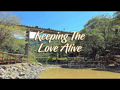 KEEPING THE LOVE ALIVE – (Karaoke Version) – in the style of Air Supply