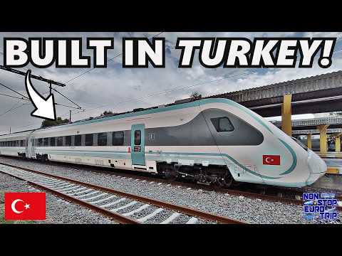 This HIGHSPEED TRAIN was Built in Turkey... But is it Any Good?