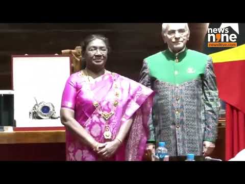 President Droupadi Murmu Honored with Timor-Leste Highest Civilian Award by José Ramos-Horta | News9