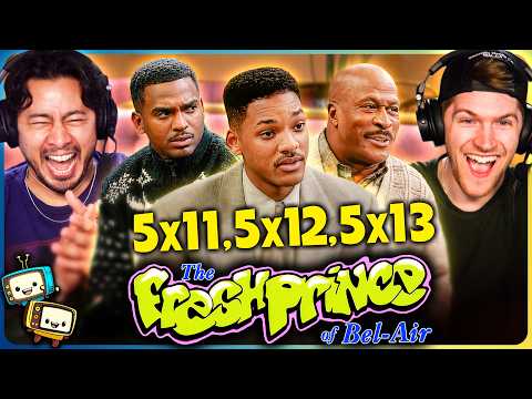 THE FRESH PRINCE OF BEL-AIR (1994) 5x11, 5x12, & 5x13 Reaction! | Will Smith w/ Jaby Koay