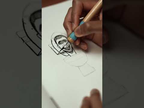 [ASMR] Drawing Skibidi Toilet