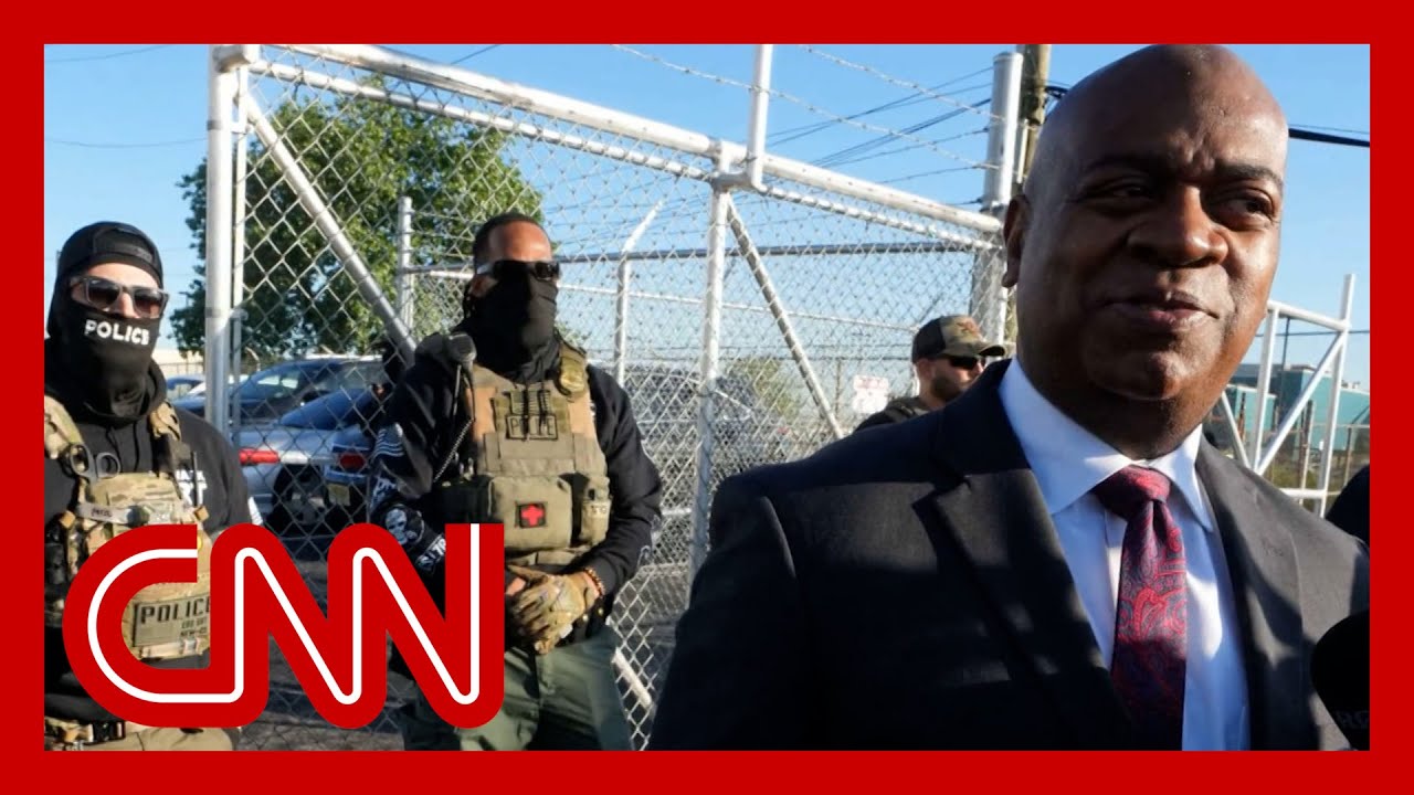 Newark mayor reacts to critics who say his arrest was a publicity stunt
