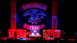 Five Finger Death Punch - Bad Company (Live in Milan 23/11/2013) [HD]