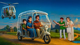 பறக்கும் ஆட்டோ ரிக்ஷா | Tamil Stories | Bedtime Stories | Fairy Tales