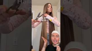 GETTING HAILEY BIEBERS HAIRSTYLE!😱 #hairtutorial #hair #hairtransformation #hairstyles @TessaPeay