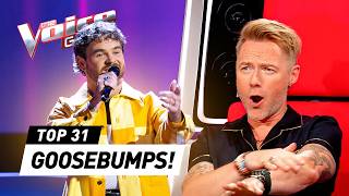 INCREDIBLE Blind Auditions that gave the Coaches GOOSEBUMPS