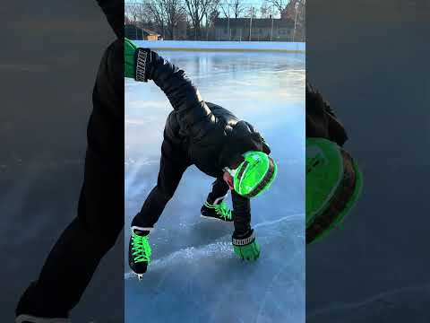 How to Sharpen your Hockey Skates with Green Machine #hockey