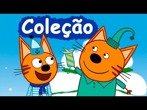 Kid-E-Cats em Portugues | Coleção dos episódios | Desenhos para crianças