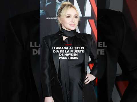 Llamada al 911 el día de la muerte de Hayden Pannettiere