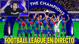 PROBANDO EL FOOTBALL LEAGUE PARA CELULAR EN DIRECTO 😱