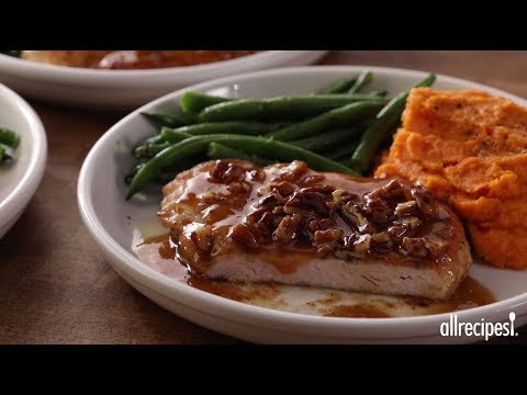 Weeknight Dinner Recipes - How to Make Awesome Honey Pecan Pork Chops