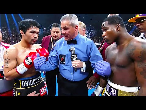 Manny Pacquiao (Philippines) vs Adrien Broner (USA) | BOXING fight, HD, 60 fps