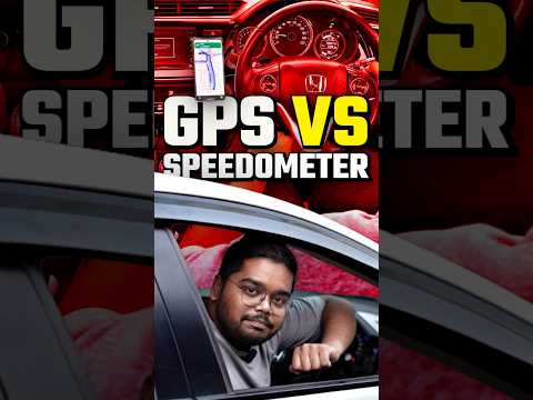 GPS Vs Speedometer 🛰️ #shorts #gps #speedometer #satellite #googlemaps #informative #hindi #cars24